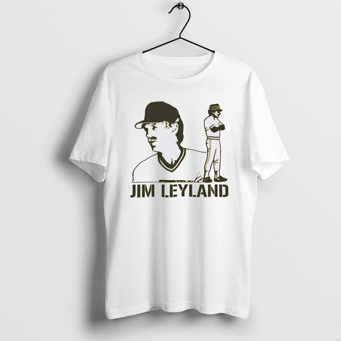 Official Jim Leyland Legend Pittsburgh Pirates - Adult & Kids T-Shirts, Sweatshirts & Hoodies apparel design preview 1