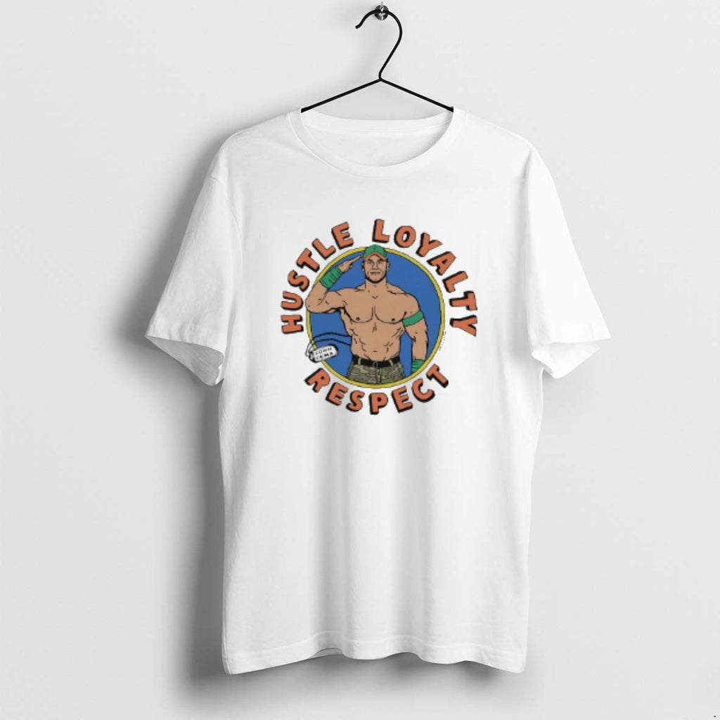 Official John Cena Hustle Loyalty Respect - Adult & Kids T-Shirts, Sweatshirts & Hoodies apparel design preview 1