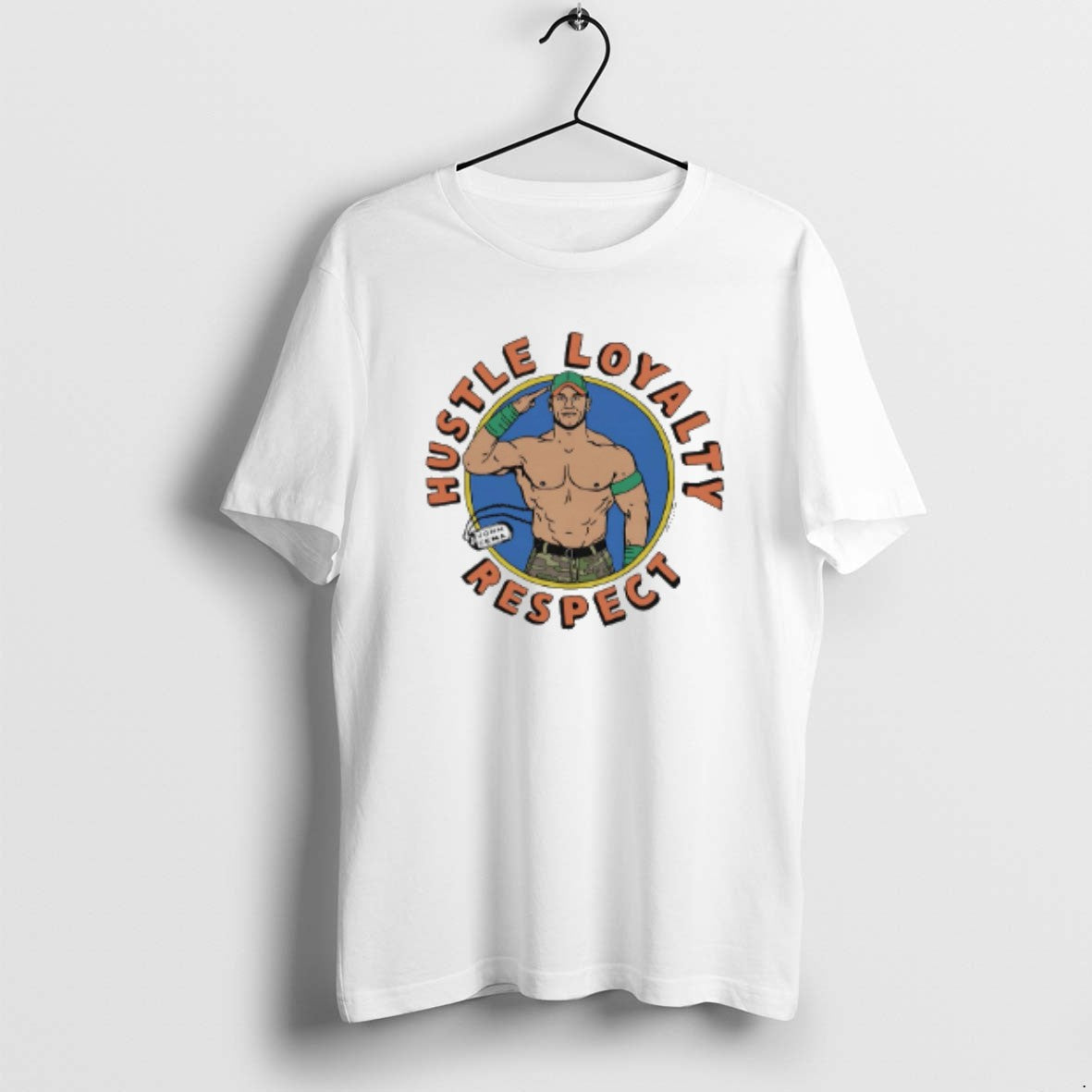 Official John Cena Hustle Loyalty Respect - Adult & Kids T-Shirts, Sweatshirts & Hoodies apparel design preview 1