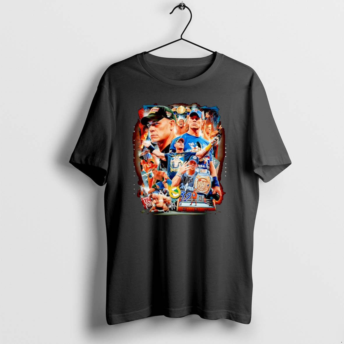 Official John Cena The Last Time Is Now Championship - Adult & Kids T-Shirts, Sweatshirts & Hoodies apparel design preview 1