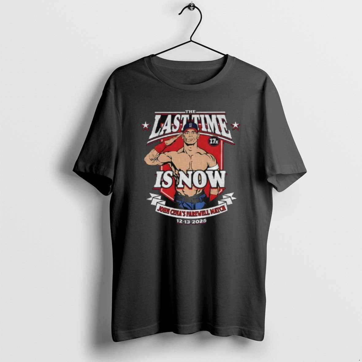 Official John Cenas Farewell Tour Match In Washington - Adult & Kids T-Shirts, Sweatshirts & Hoodies apparel design preview 1