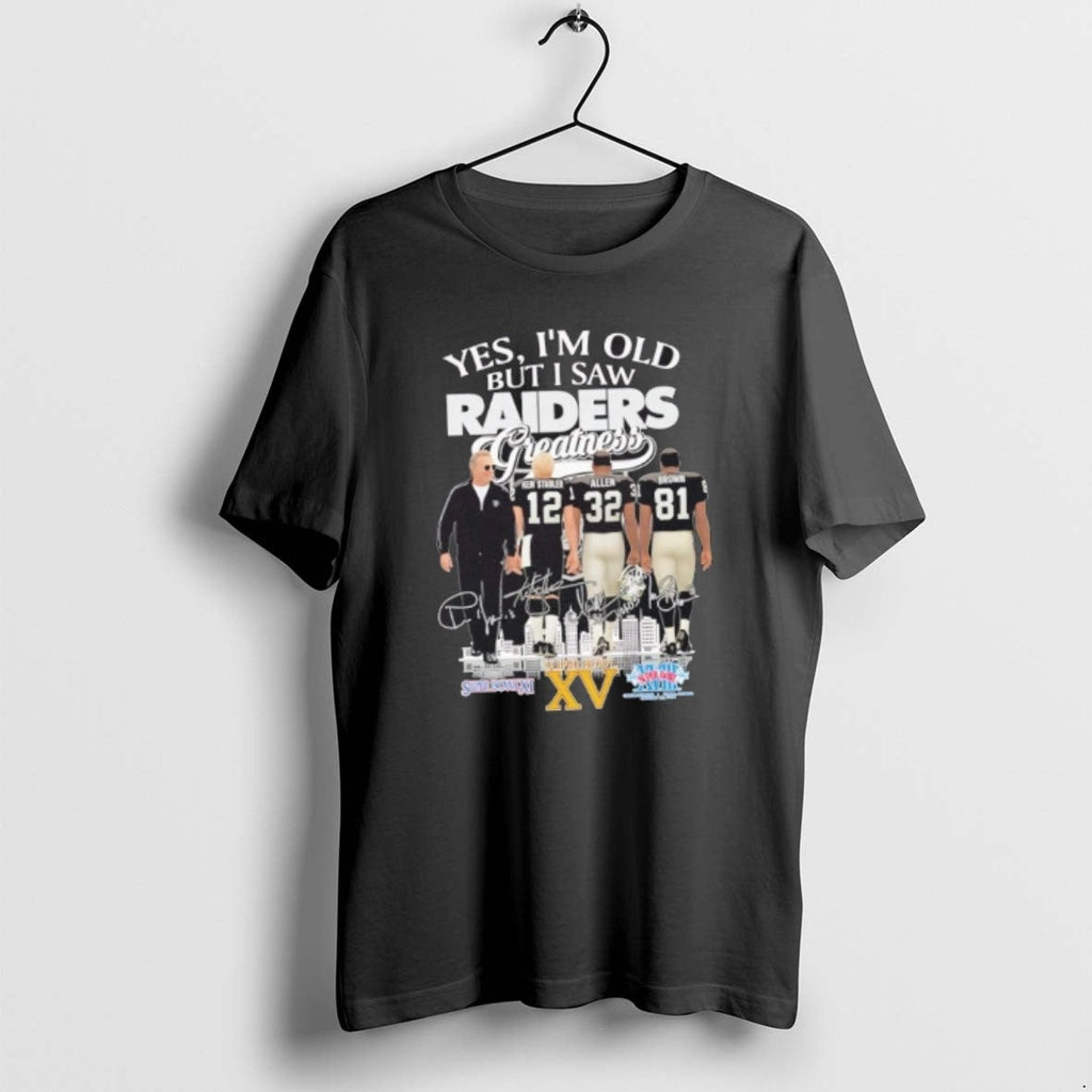 Official John Madden Ken Stabler Allen Brown Yes Im - Adult & Kids T-Shirts, Sweatshirts & Hoodies apparel design preview 1