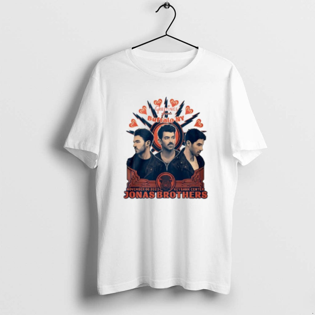 Official Jonas Brothers Greetings From Your Hometown - Adult & Kids T-Shirts, Sweatshirts & Hoodies apparel design preview 1