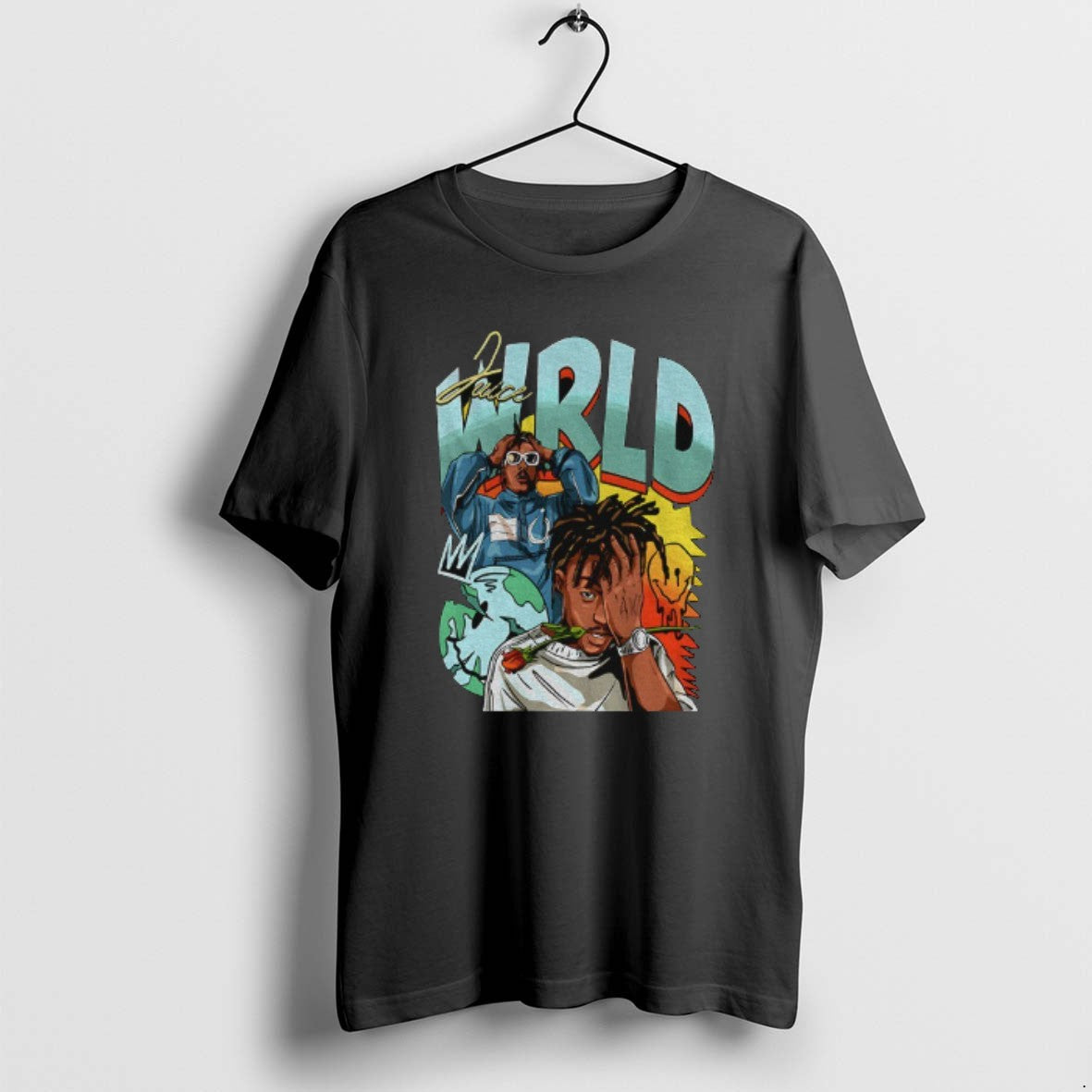 Official Juice World Graphic - Adult & Kids T-Shirts, Sweatshirts & Hoodies apparel design preview 1