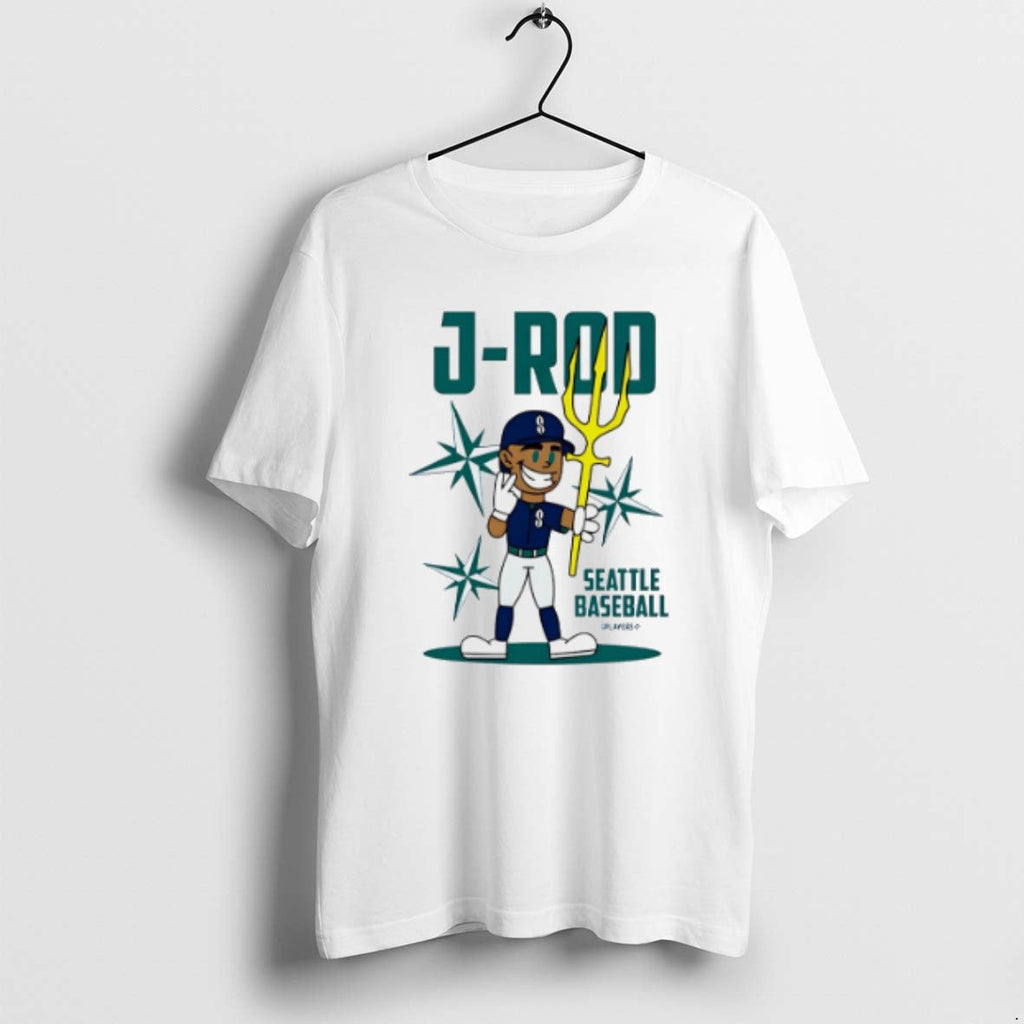 Official Julio Rodriguez Seattle Mariners J Rod - Adult & Kids T-Shirts, Sweatshirts & Hoodies apparel design preview 1
