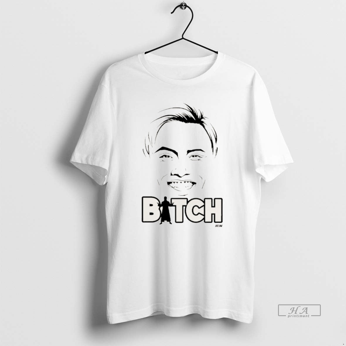 Official Kazuchika Okada Bitch Aew Christmas - Adult & Kids T-Shirts, Sweatshirts & Hoodies apparel design preview 1