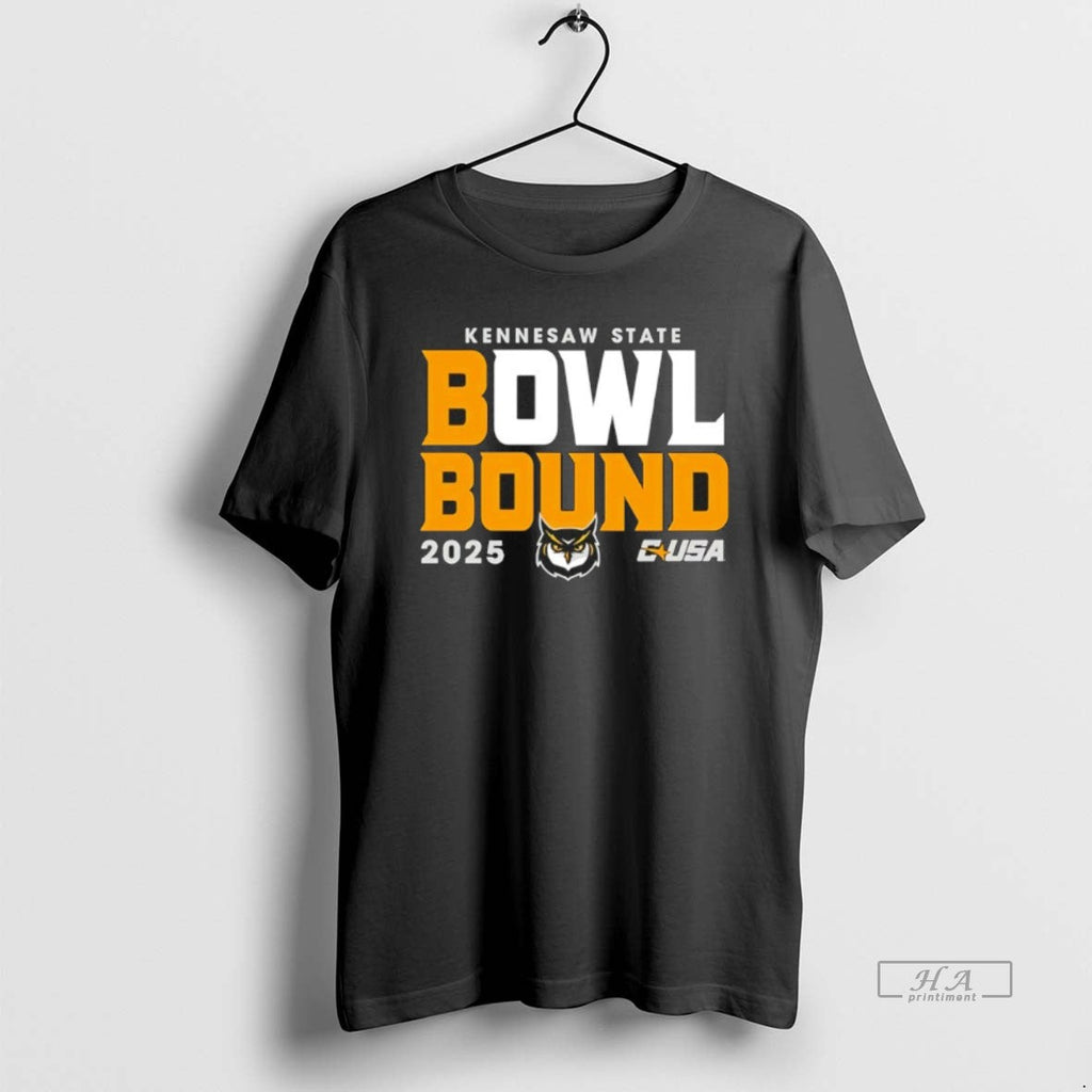 Official Kennesaw State Owls 2025 Bowl Bound Classic - Adult & Kids T-Shirts, Sweatshirts & Hoodies apparel design preview 1