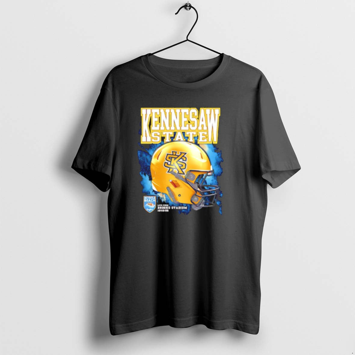 Official Kennesaw State Owls Ksu Myrtle Beach Bowl - Adult & Kids T-Shirts, Sweatshirts & Hoodies apparel design preview 1