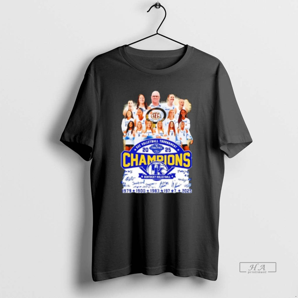 Official Kentucky Sec Volleyball Tournament 2025 - Adult & Kids T-Shirts, Sweatshirts & Hoodies apparel design preview 1
