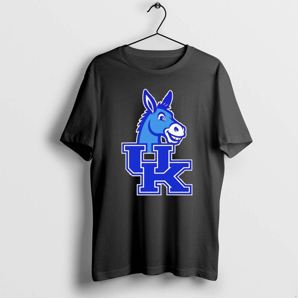 Official Kentucky Wildcats Donkey Christmas Chriast - Adult & Kids T-Shirts, Sweatshirts & Hoodies apparel design preview 1