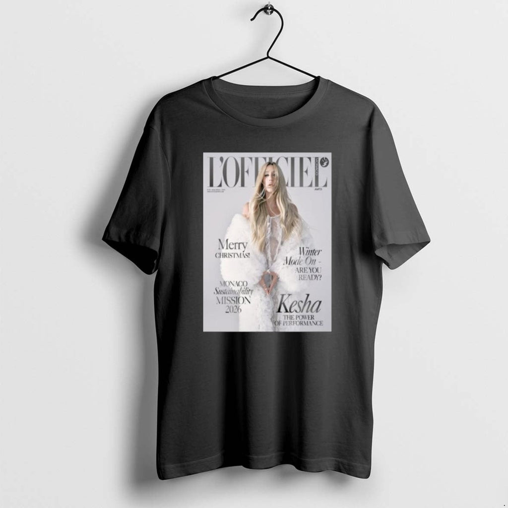 Official Kesha The Power Of Performance On Lofficiel - Adult & Kids T-Shirts, Sweatshirts & Hoodies apparel design preview 1