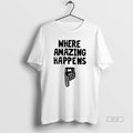 Official Kevin Durant Wear A Where Amazing Happens - Adult & Kids T-Shirts, Sweatshirts & Hoodies apparel design preview 1