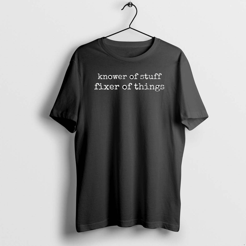 Official Knower Of Stuff Fixer Things Christmas - Adult & Kids T-Shirts, Sweatshirts & Hoodies apparel design preview 1