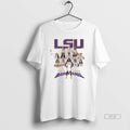 Official Lsu Womens Basketball 2025 2026 Team Player - Adult & Kids T-Shirts, Sweatshirts & Hoodies apparel design preview 1
