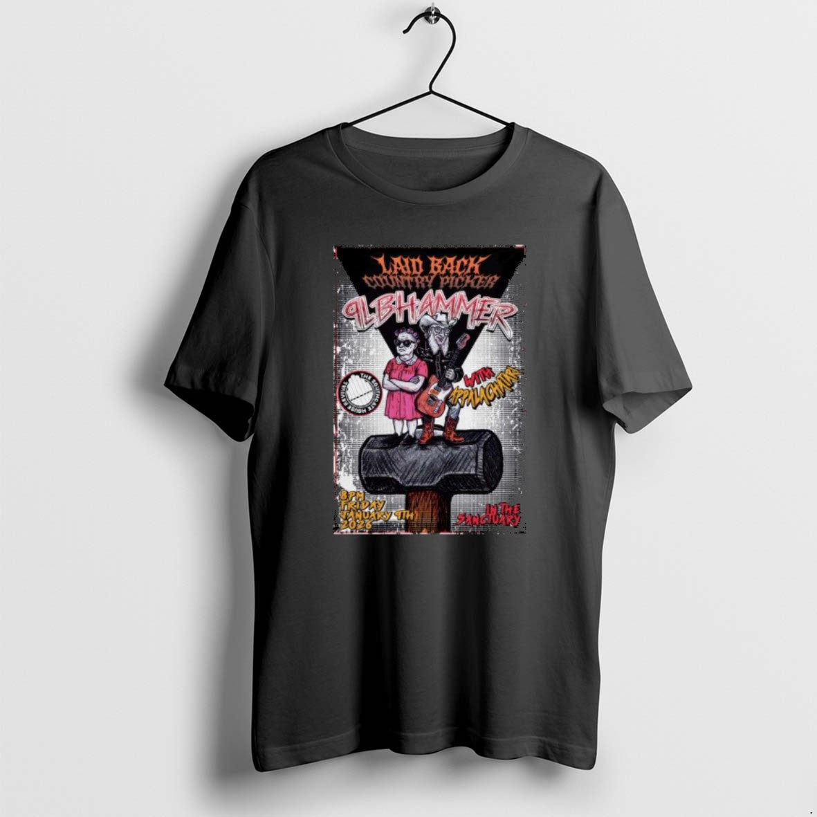 Official Laidback Country Picker The Southgate House - Adult & Kids T-Shirts, Sweatshirts & Hoodies apparel design preview 1