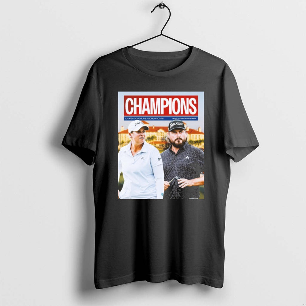 Official Lauren Coughlin And Andrew Novak Champions - Adult & Kids T-Shirts, Sweatshirts & Hoodies apparel design preview 1