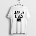 Official Lennon Lives On Christmas - Adult & Kids T-Shirts, Sweatshirts & Hoodies apparel design preview 1