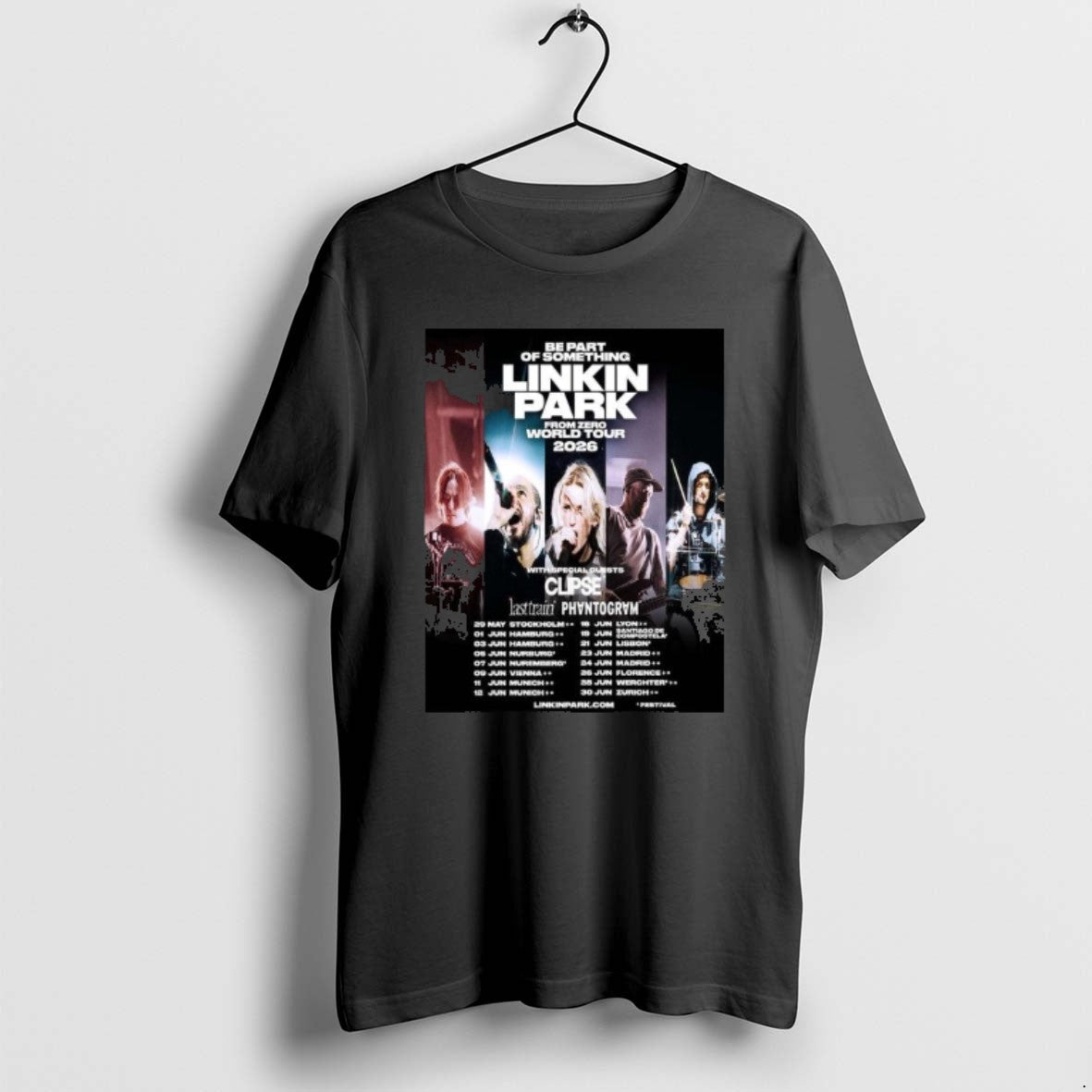 Official Linkin Park Be Part Of Something From Zero - Adult & Kids T-Shirts, Sweatshirts & Hoodies apparel design preview 1