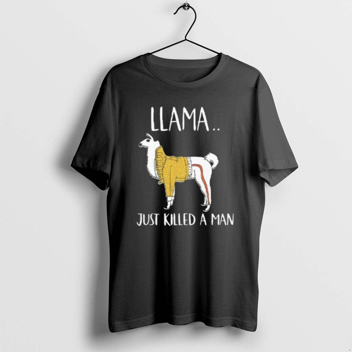 Official Llama Just Killed A Man Funny - Adult & Kids T-Shirts, Sweatshirts & Hoodies apparel design preview 1