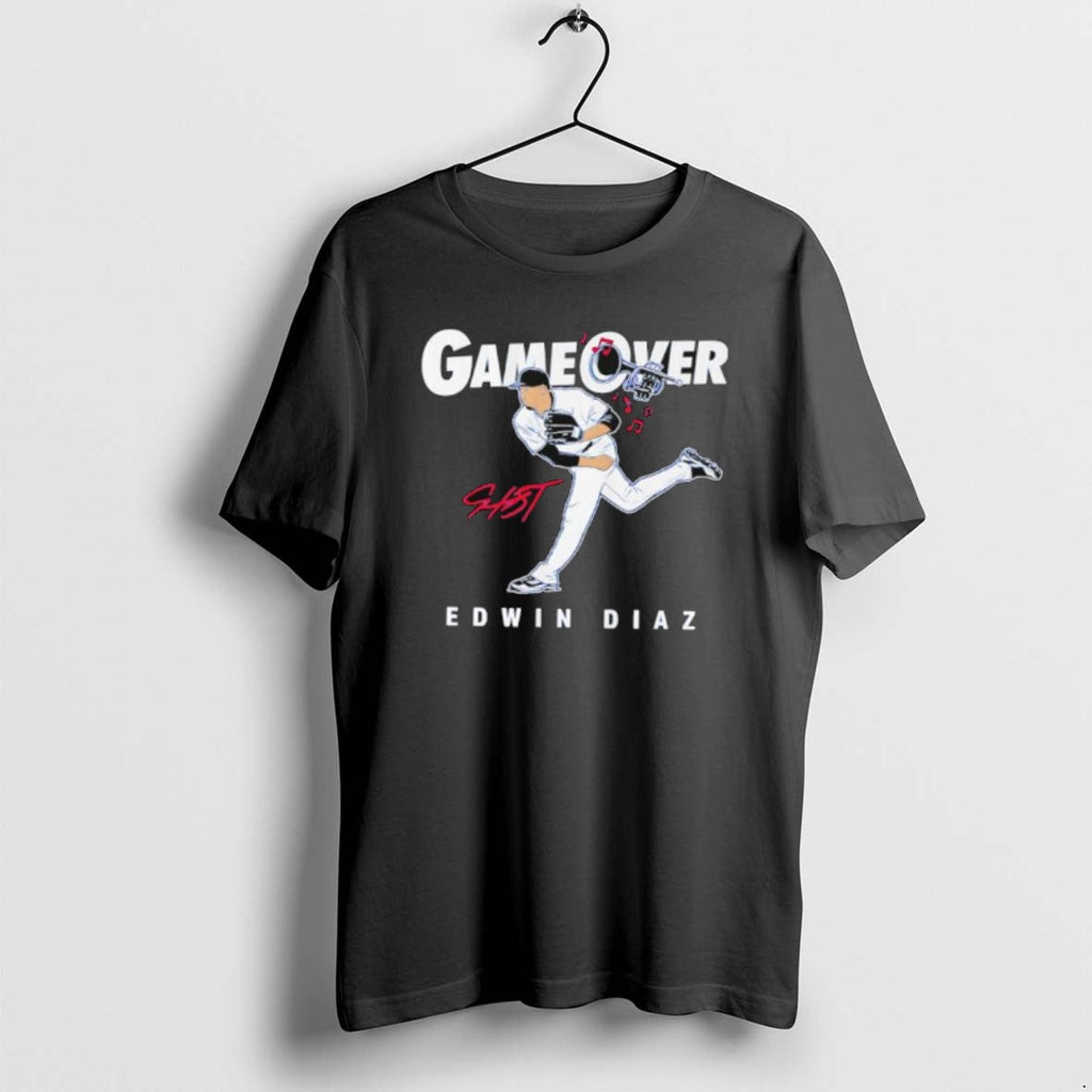 Official Los Angeles Dodgers Edwin Diaz Game Over - Adult & Kids T-Shirts, Sweatshirts & Hoodies apparel design preview 1