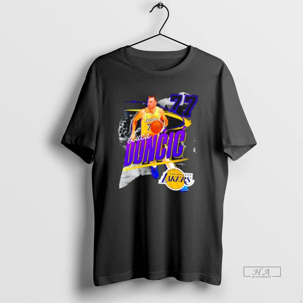 Official Luka Doncic Los Angeles Lakers Start Of - Adult & Kids T-Shirts, Sweatshirts & Hoodies apparel design preview 1