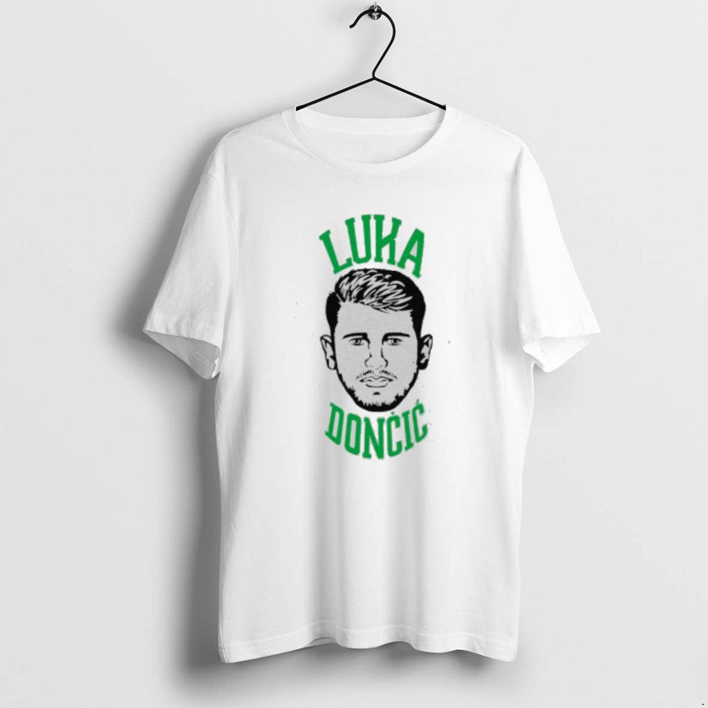 Official Luka Doncic Face Black White - Adult & Kids T-Shirts, Sweatshirts & Hoodies apparel design preview 1