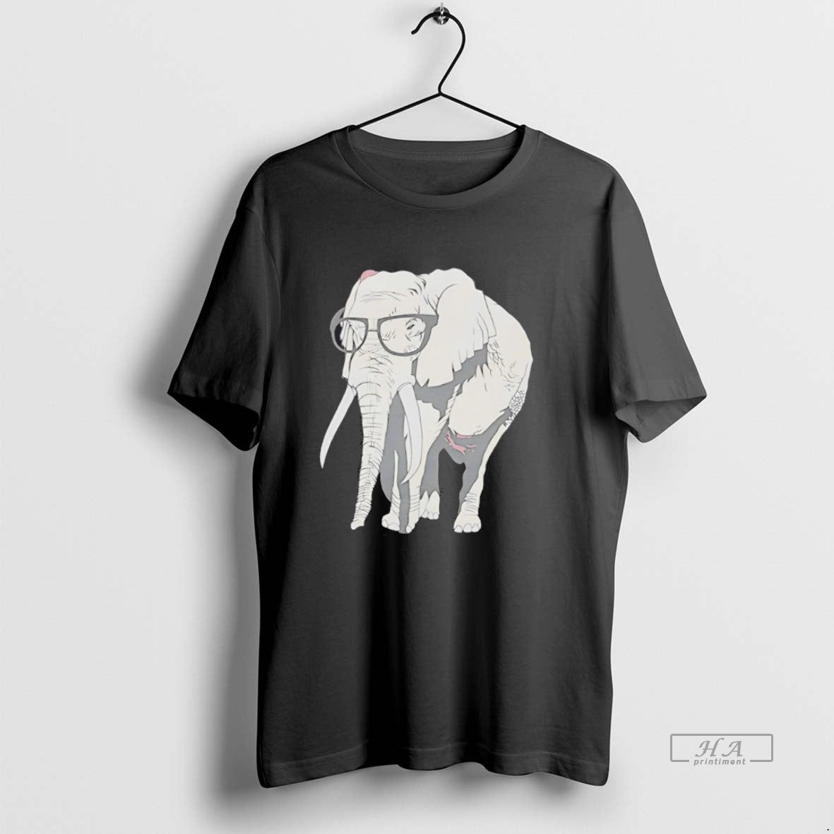 Official Mpivid4l Nerdy Elephant - Adult & Kids T-Shirts, Sweatshirts & Hoodies apparel design preview 1