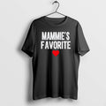 Official Mammies Favorite Heart Graphic For Mothers - Adult & Kids T-Shirts, Sweatshirts & Hoodies apparel design preview 1