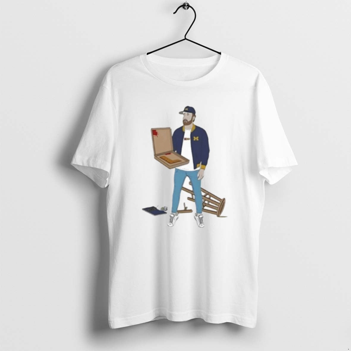 Official Michigan Wolverines Xen Connor Stali Jong 20 - Adult & Kids T-Shirts, Sweatshirts & Hoodies apparel design preview 1