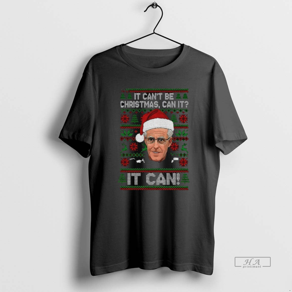 Official Mick Mccarthy It Cant Be Christmas Can Merry - Adult & Kids T-Shirts, Sweatshirts & Hoodies apparel design preview 1
