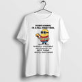 Official Minion Im Not A Snack Full Street Taco Messy - Adult & Kids T-Shirts, Sweatshirts & Hoodies apparel design preview 1