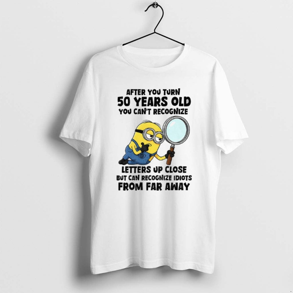 Official Minion After You Turn 50 Years Old Cant - Adult & Kids T-Shirts, Sweatshirts & Hoodies apparel design preview 1