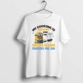 Official Minion My Cooking Is Awesome Even The Smoke - Adult & Kids T-Shirts, Sweatshirts & Hoodies apparel design preview 1