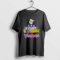 Official Minnesota Vikings Football X Grinch And Max - Adult & Kids T-Shirts, Sweatshirts & Hoodies apparel design preview 1