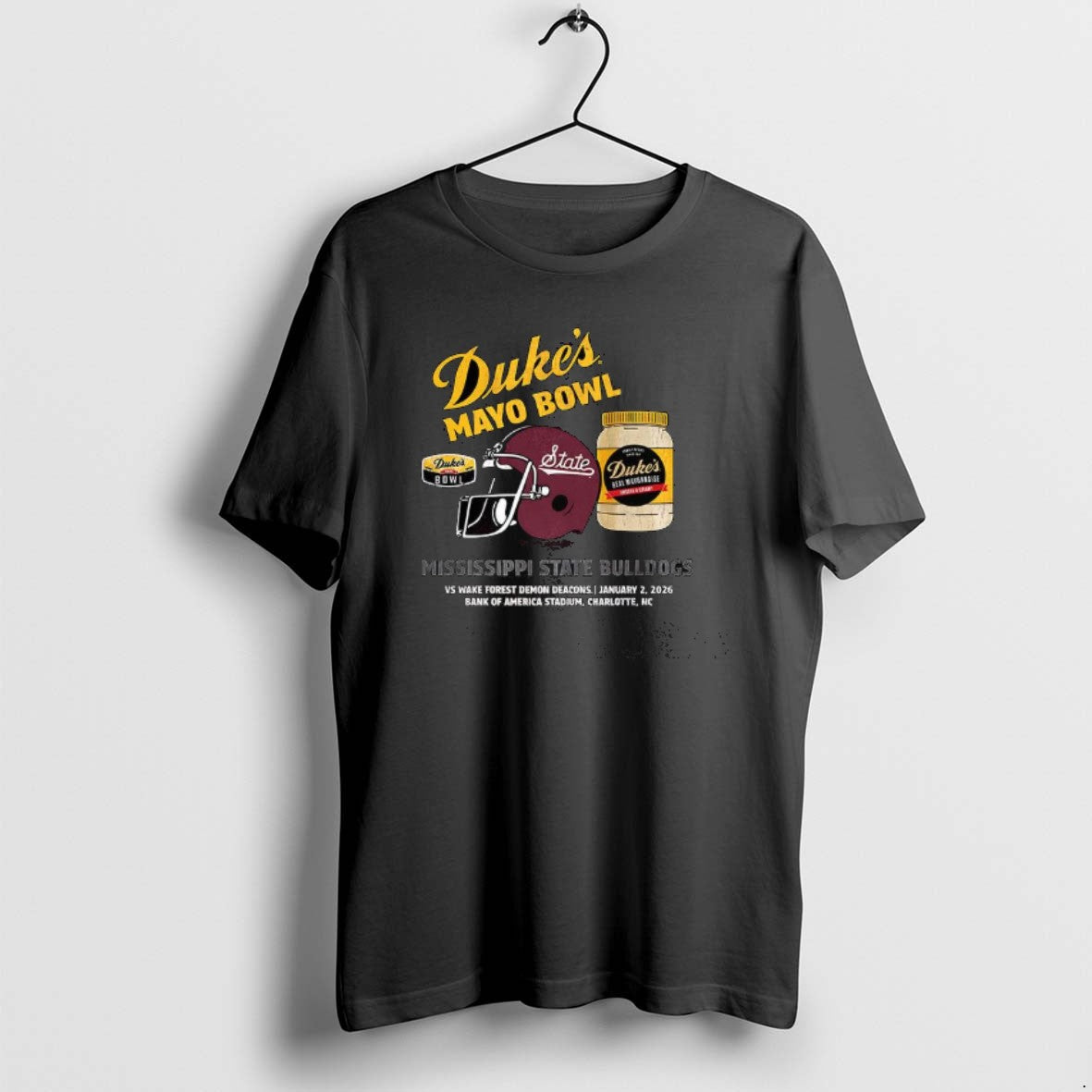 Official Mississippi State Bulldogs 2026 Dukes Mayo - Adult & Kids T-Shirts, Sweatshirts & Hoodies apparel design preview 1