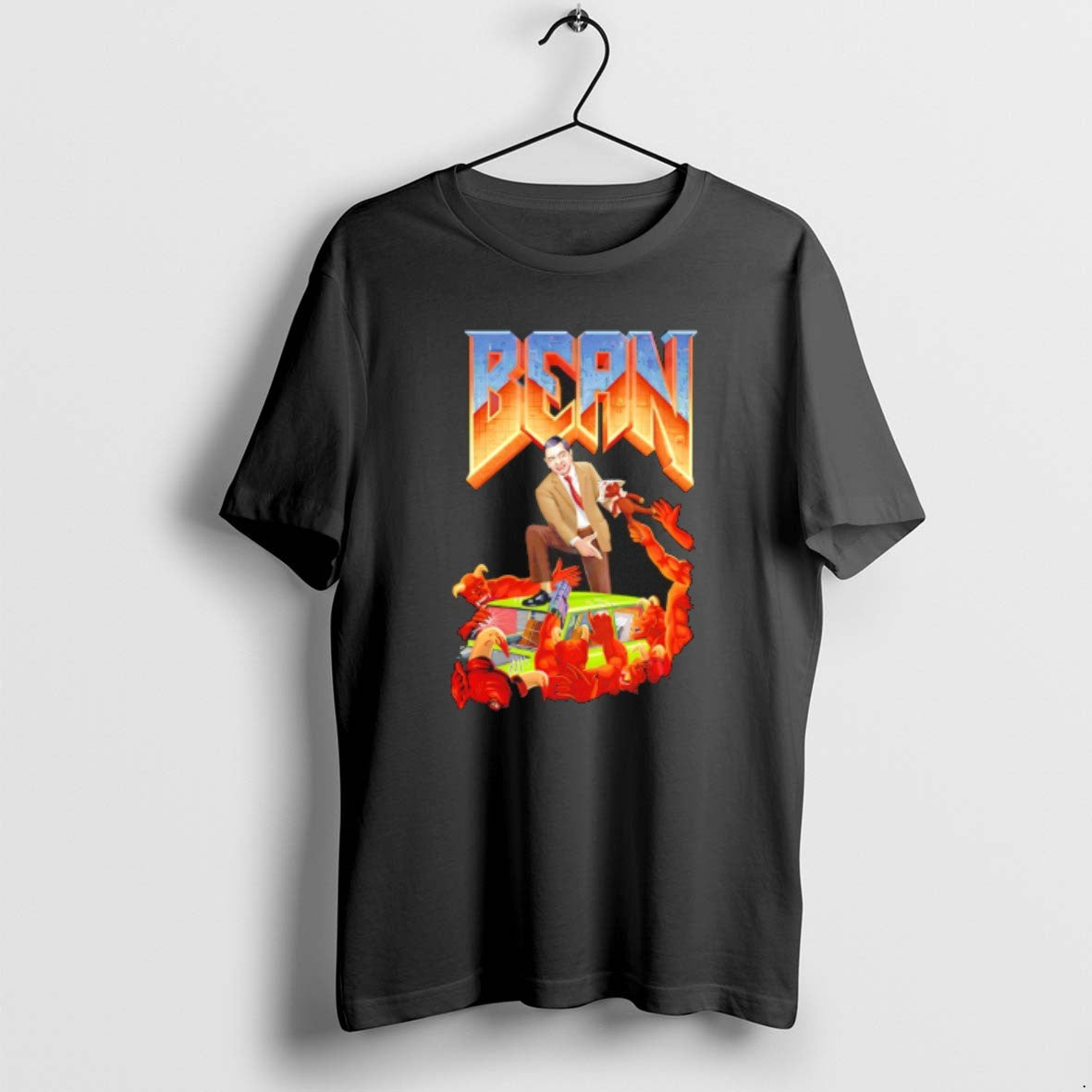 Official Mr Bean X This Is Doom - Adult & Kids T-Shirts, Sweatshirts & Hoodies apparel design preview 1