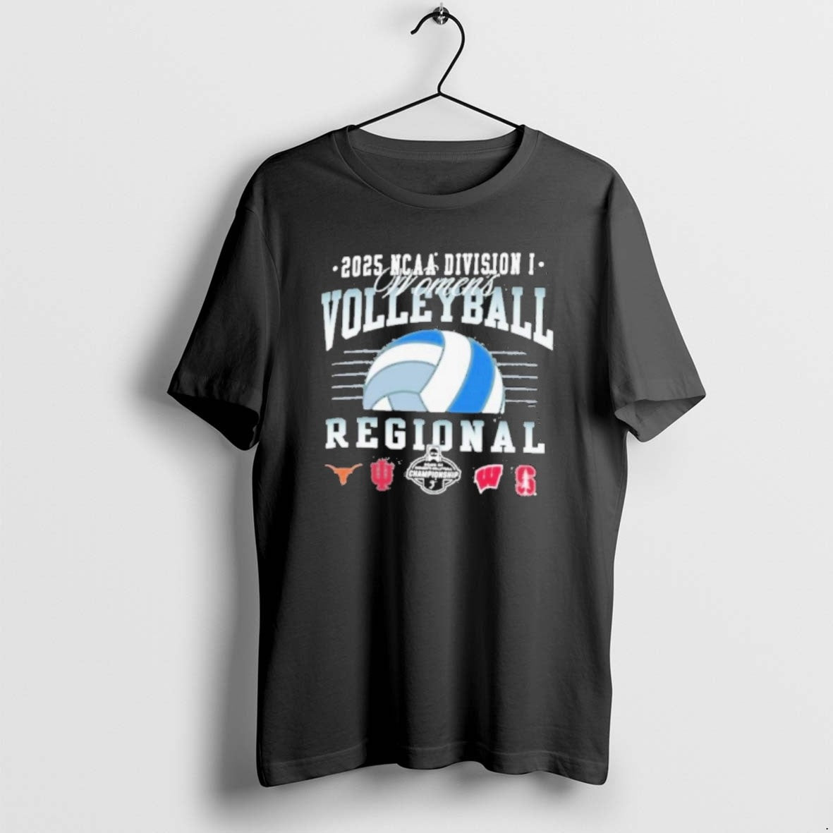 Official Ncaa Di Womens Volleyball Regional 2025 - Adult & Kids T-Shirts, Sweatshirts & Hoodies apparel design preview 1