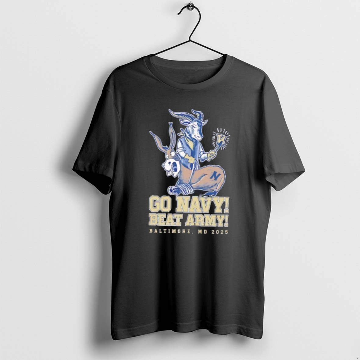 Official Navy Midshipmen 2025 Champions Go Beat Army - Adult & Kids T-Shirts, Sweatshirts & Hoodies apparel design preview 1