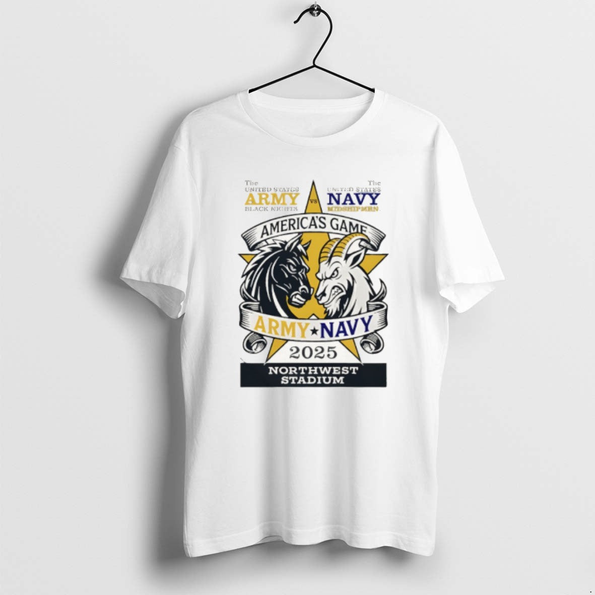 Official Navy Midshipmen Army Vs Game Americas - Adult & Kids T-Shirts, Sweatshirts & Hoodies apparel design preview 1
