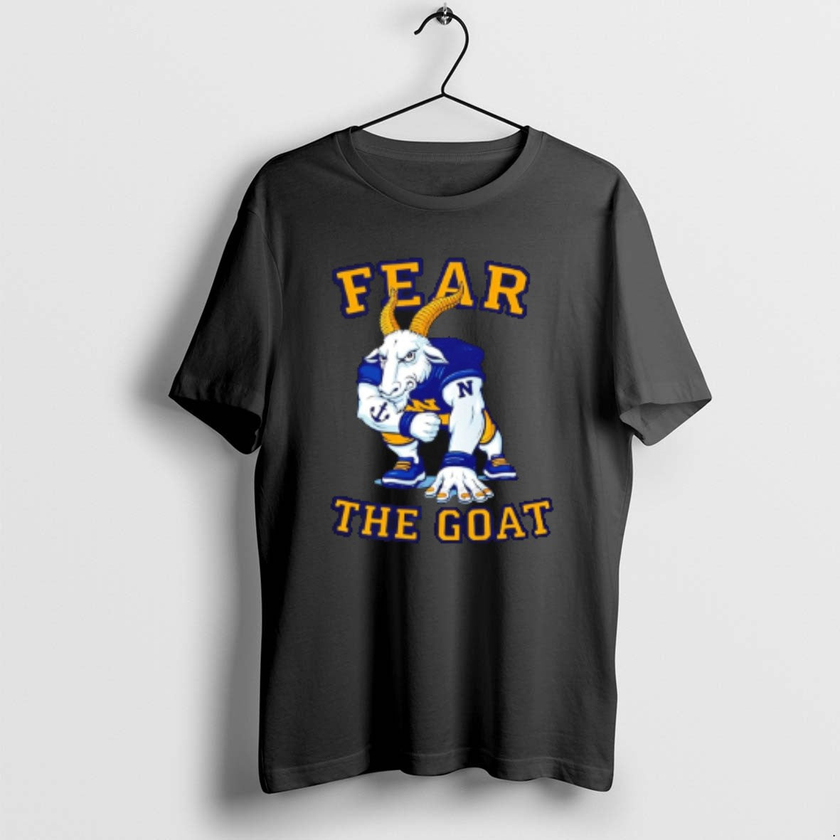 Official Navy Midshipmen Fear The Goat - Adult & Kids T-Shirts, Sweatshirts & Hoodies apparel design preview 1