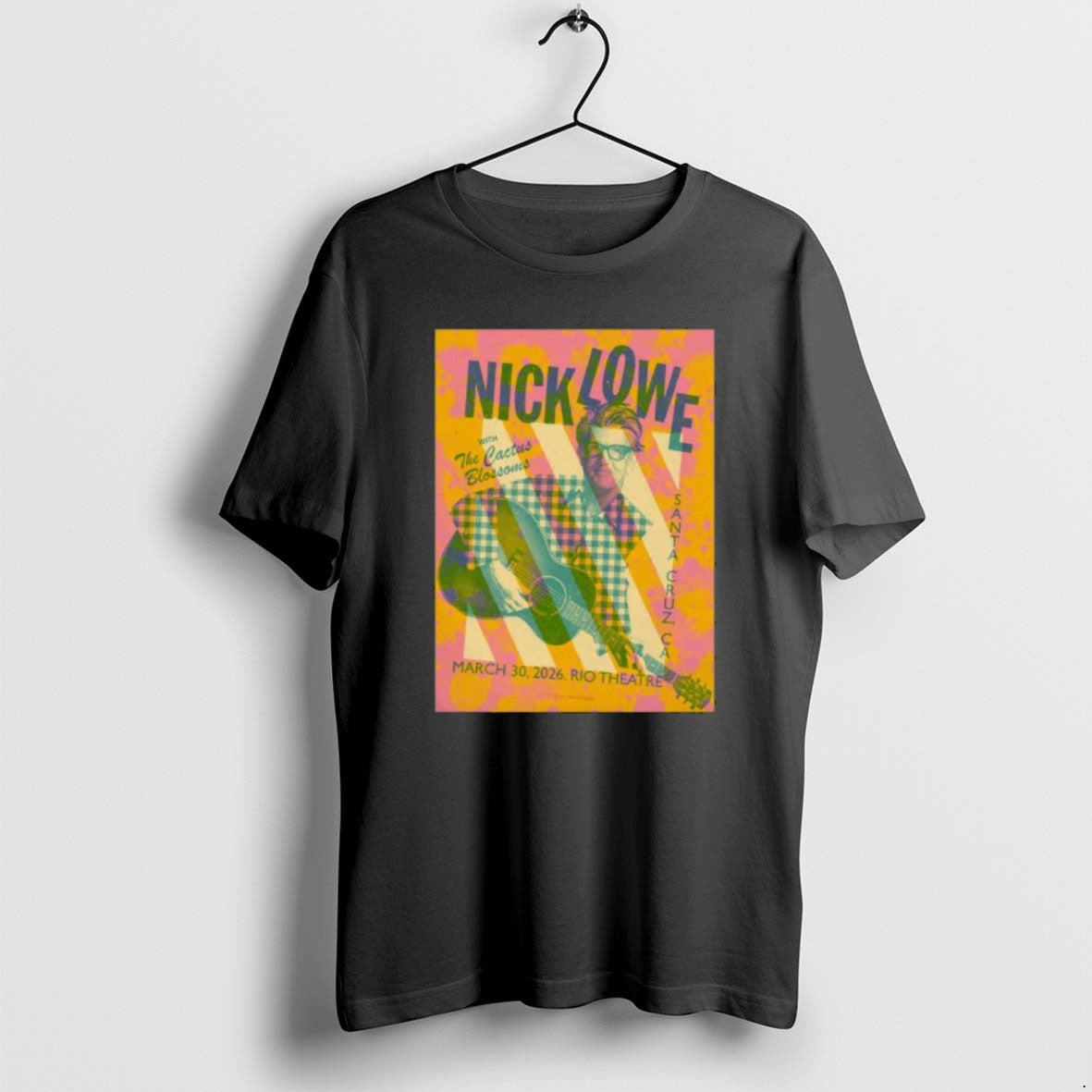 Official Nick Lowe At Rio Theatre On Ca March 30 2026 - Adult & Kids T-Shirts, Sweatshirts & Hoodies apparel design preview 1