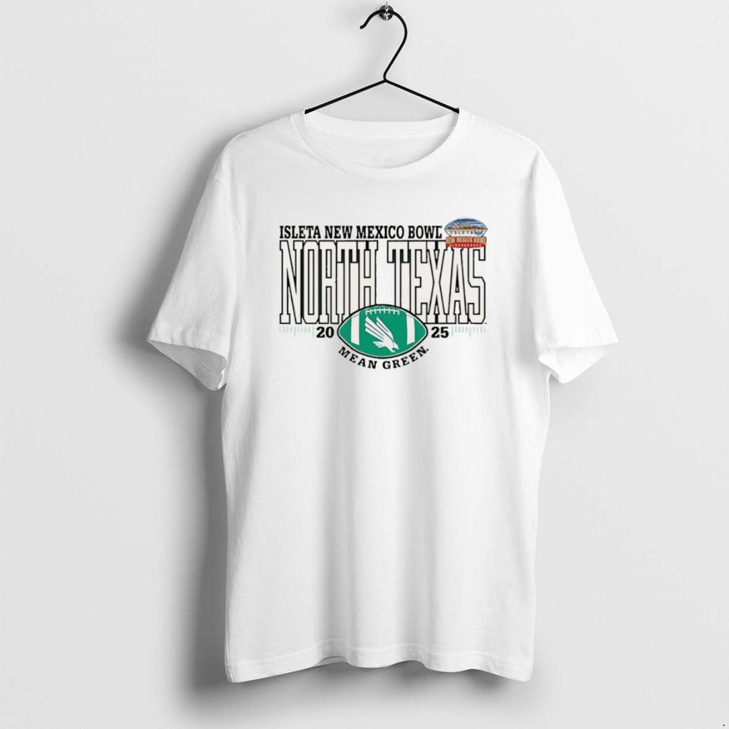 Official North Texas Mean Green 2025 New Mexico Bowl - Adult & Kids T-Shirts, Sweatshirts & Hoodies apparel design preview 1