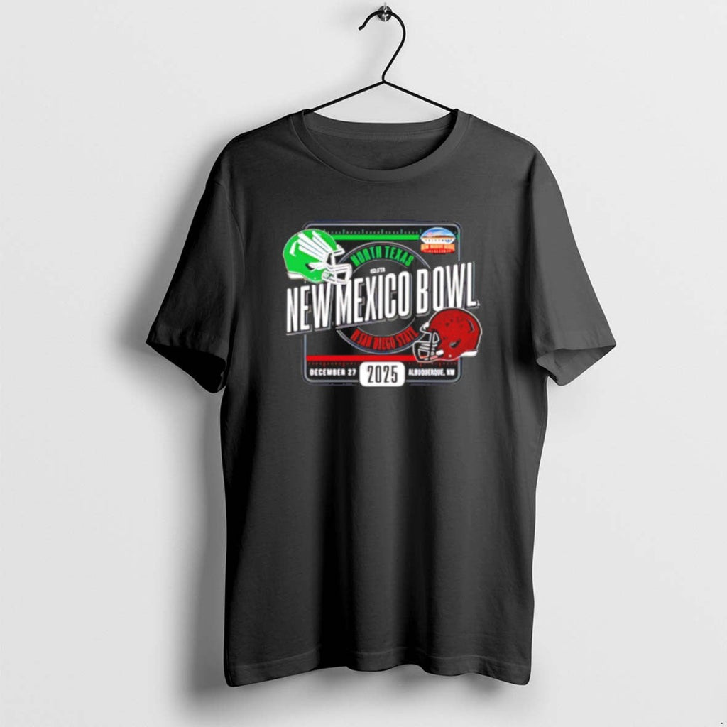 Official North Texas Vs San Diego State 2025 Sdsu New - Adult & Kids T-Shirts, Sweatshirts & Hoodies apparel design preview 1