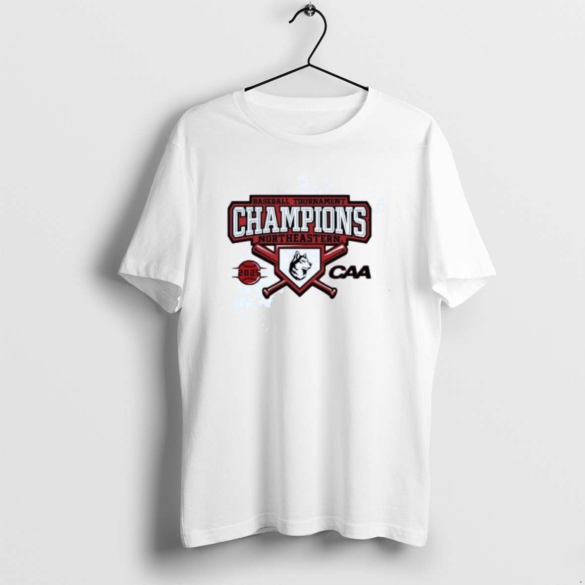 Official Northeastern Huskies Baseball Tournament - Adult & Kids T-Shirts, Sweatshirts & Hoodies apparel design preview 1