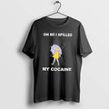 Official Oh No I Spilled My Cocaine - Adult & Kids T-Shirts, Sweatshirts & Hoodies apparel design preview 1