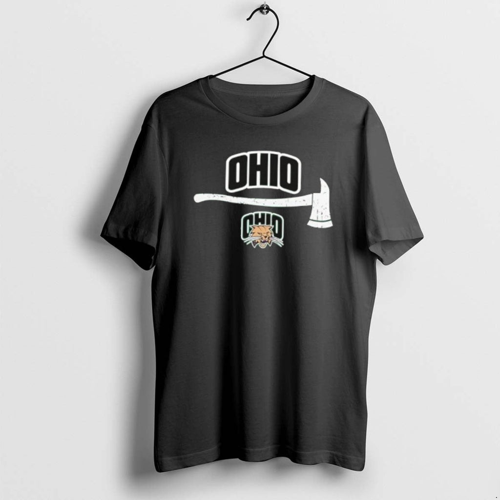 Official Ohio Bobcats Firefighters Appreciation Ncaa - Adult & Kids T-Shirts, Sweatshirts & Hoodies apparel design preview 1