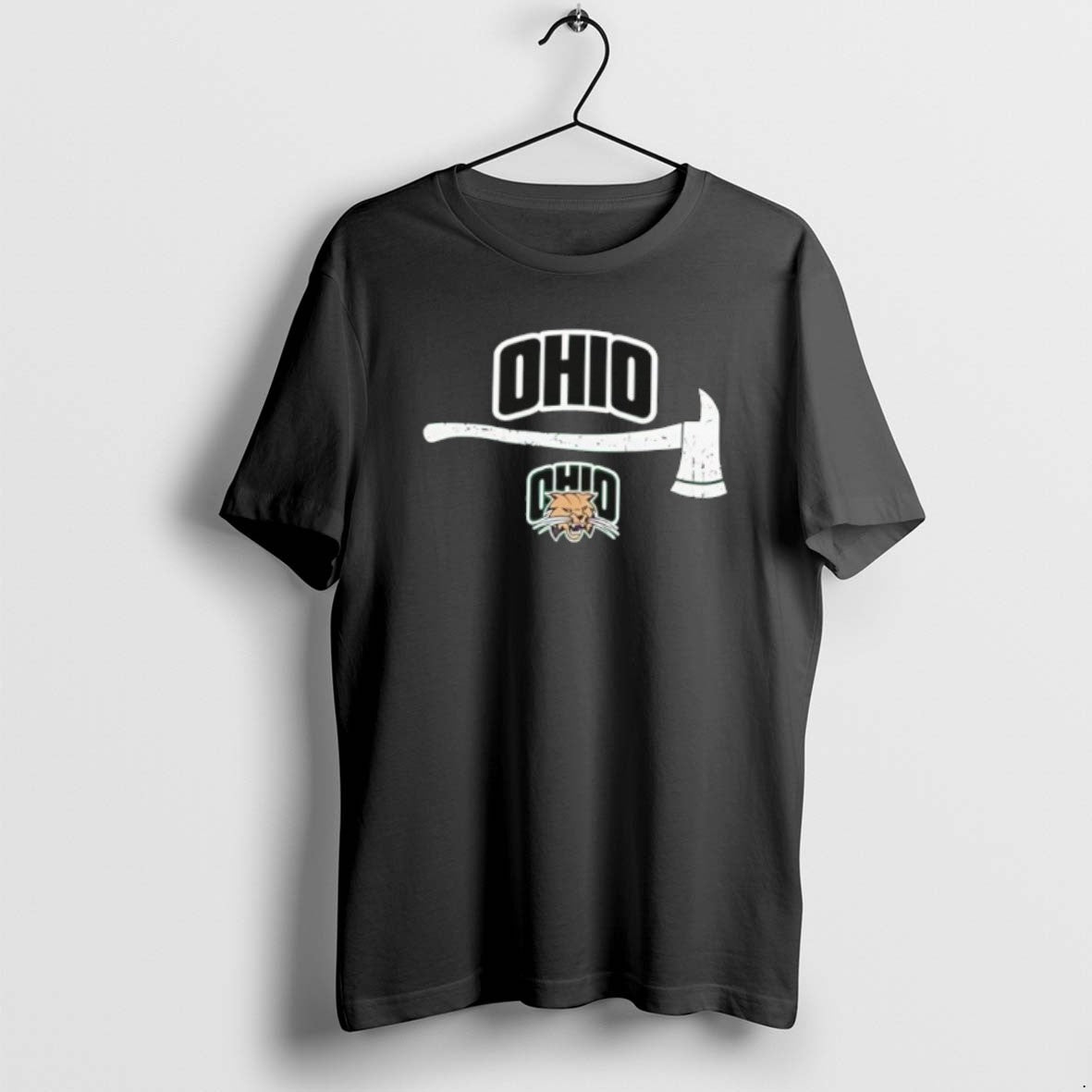 Official Ohio Bobcats Firefighters Appreciation Ncaa - Adult & Kids T-Shirts, Sweatshirts & Hoodies apparel design preview 1