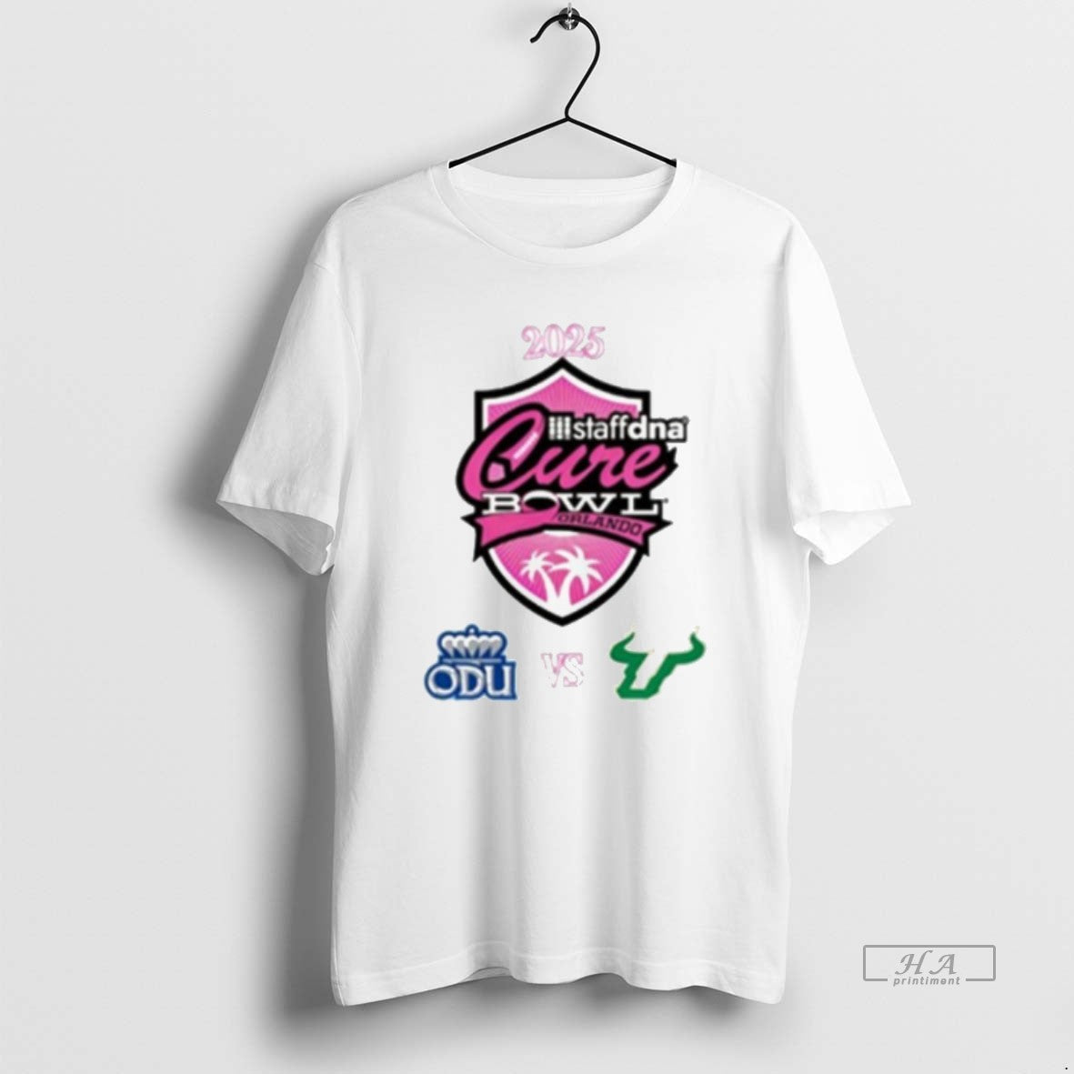 Official Old Dominion Monarchs Vs South Florida Bulls - Adult & Kids T-Shirts, Sweatshirts & Hoodies apparel design preview 1
