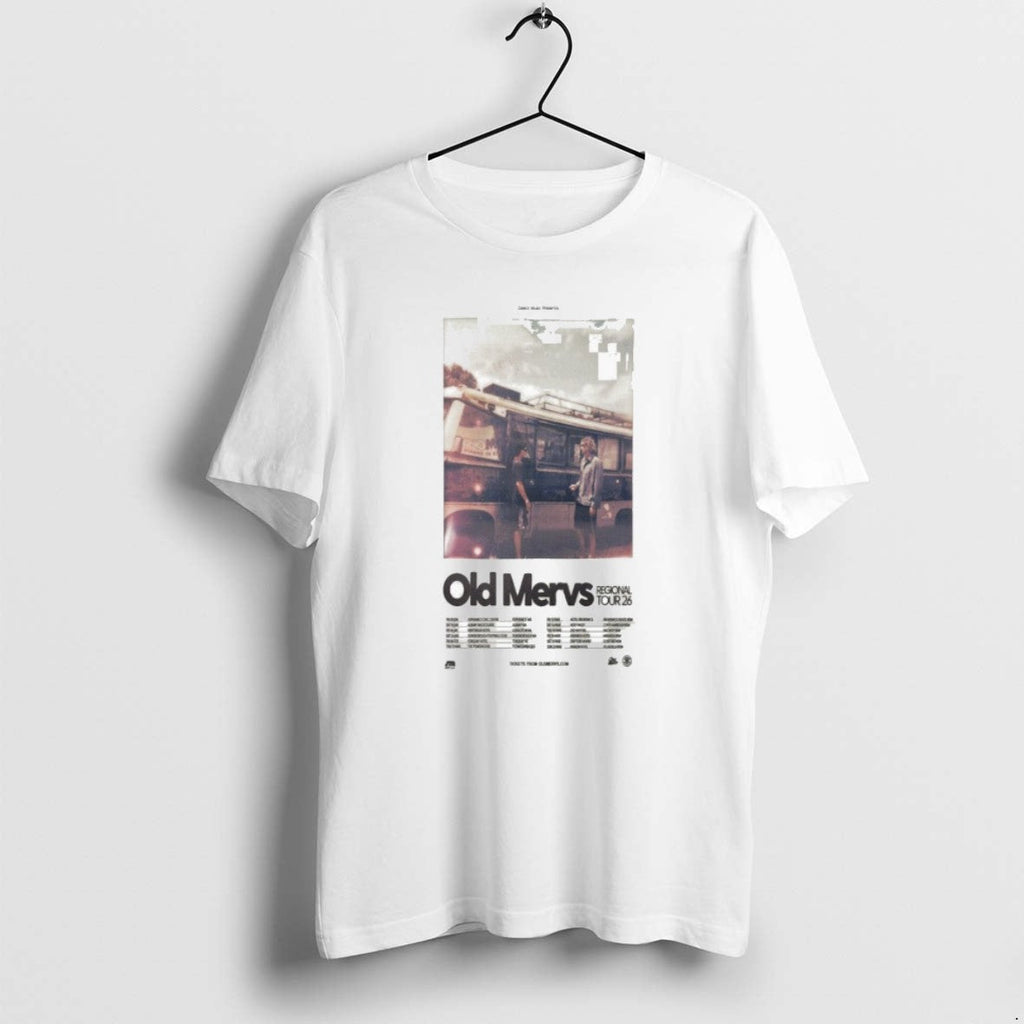 Official Old Mervs Regional Tour 2026 - Adult & Kids T-Shirts, Sweatshirts & Hoodies apparel design preview 1