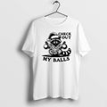 Official Opossum Santa Check Out My Balls Christmas - Adult & Kids T-Shirts, Sweatshirts & Hoodies apparel design preview 1